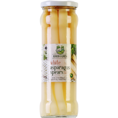 Heaven And Earth White Asparagus Spears