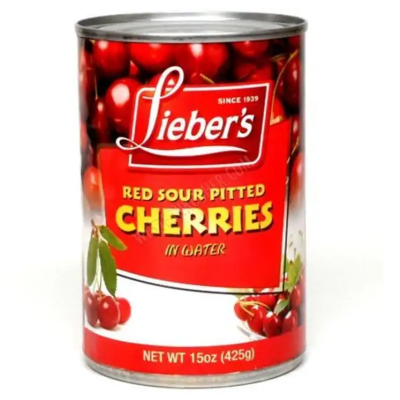 Lieber's Red Sour Pitted Cherries