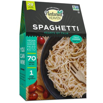 Natural Heaven Spaghetti - Hearts of Palm Pasta - 9 oz